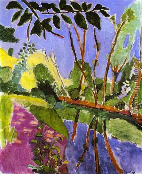 The Bank painting - Henri Matisse The Bank art painting